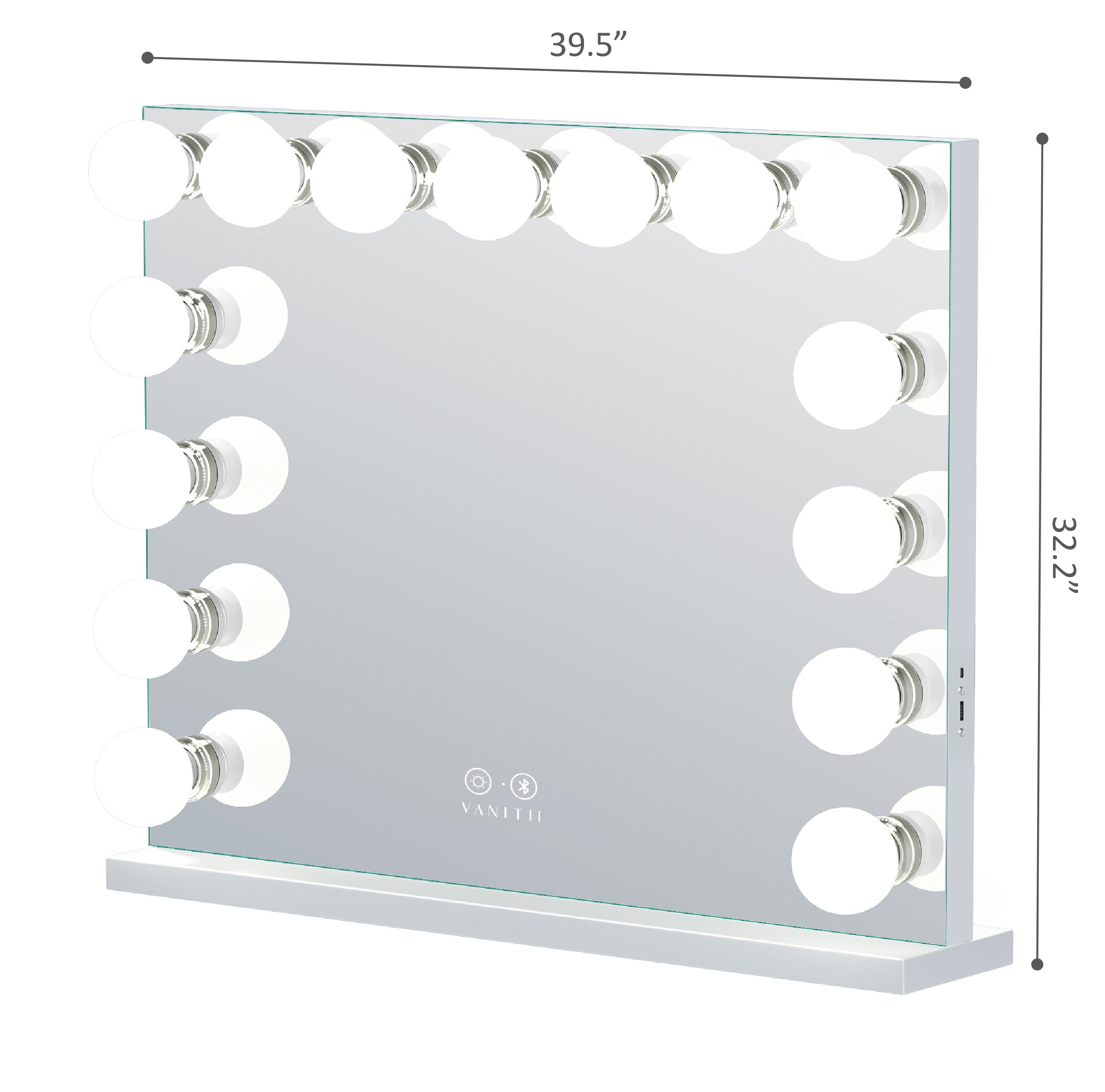 Size of VANITll Marilyn Hollywood Vanity Mirror