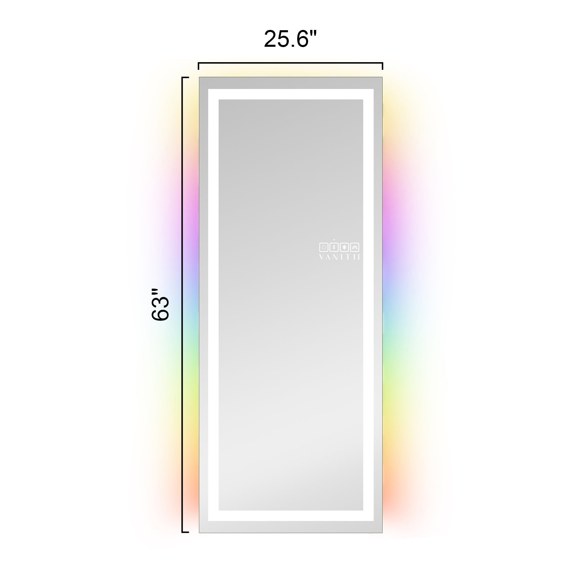 VANITII Luxury Full Length Vanity Mirror Pro