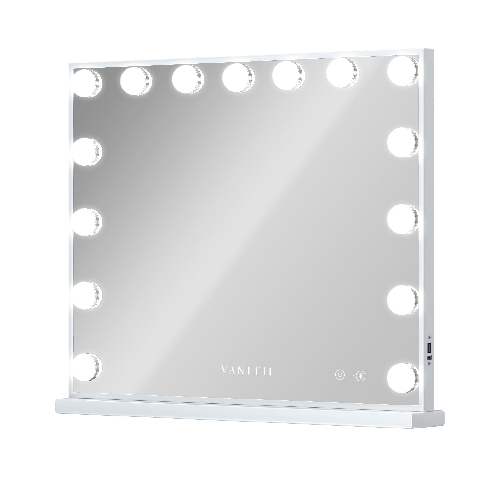 VANITII Mary Vanity Mirror with 15 LED bulbs and smart touch controls