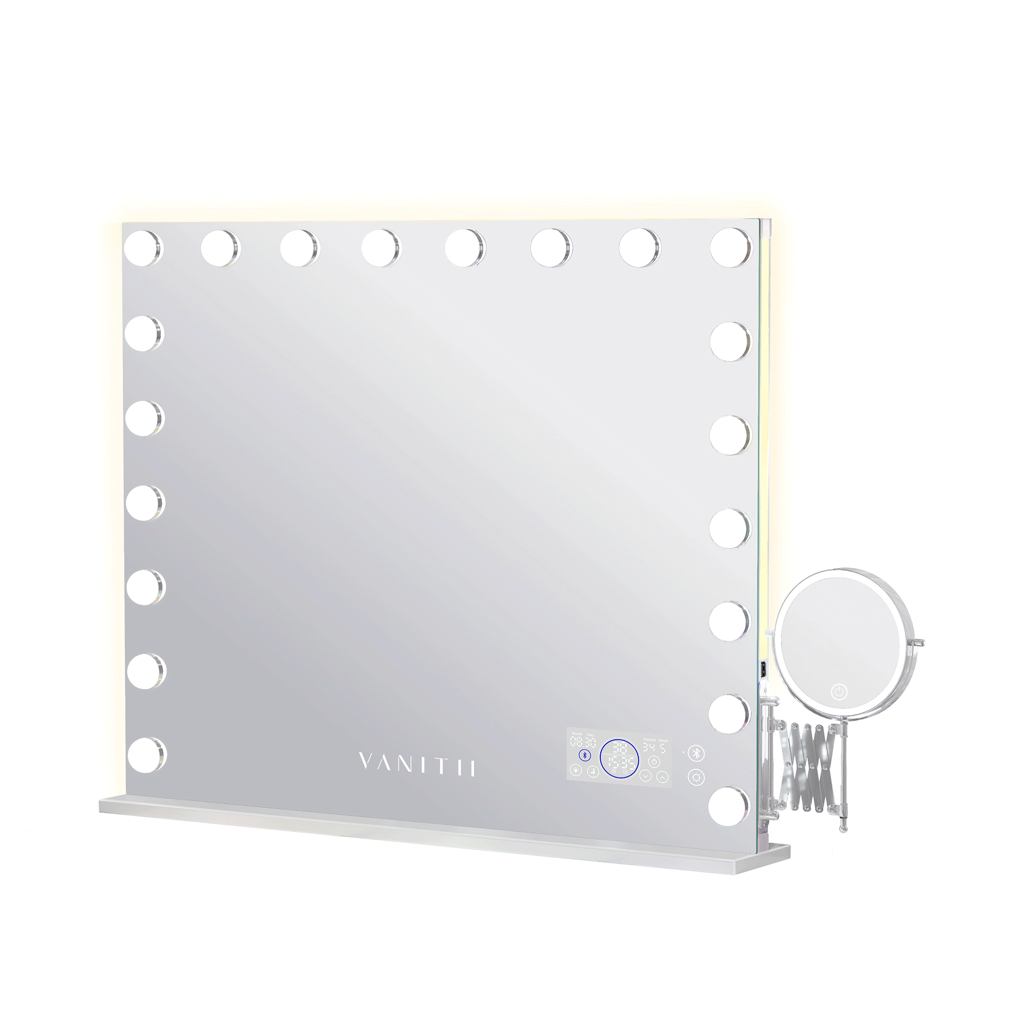 New Release! VANITII Hollywood 18/20 Bulbs Light Mirror with Bluetooth