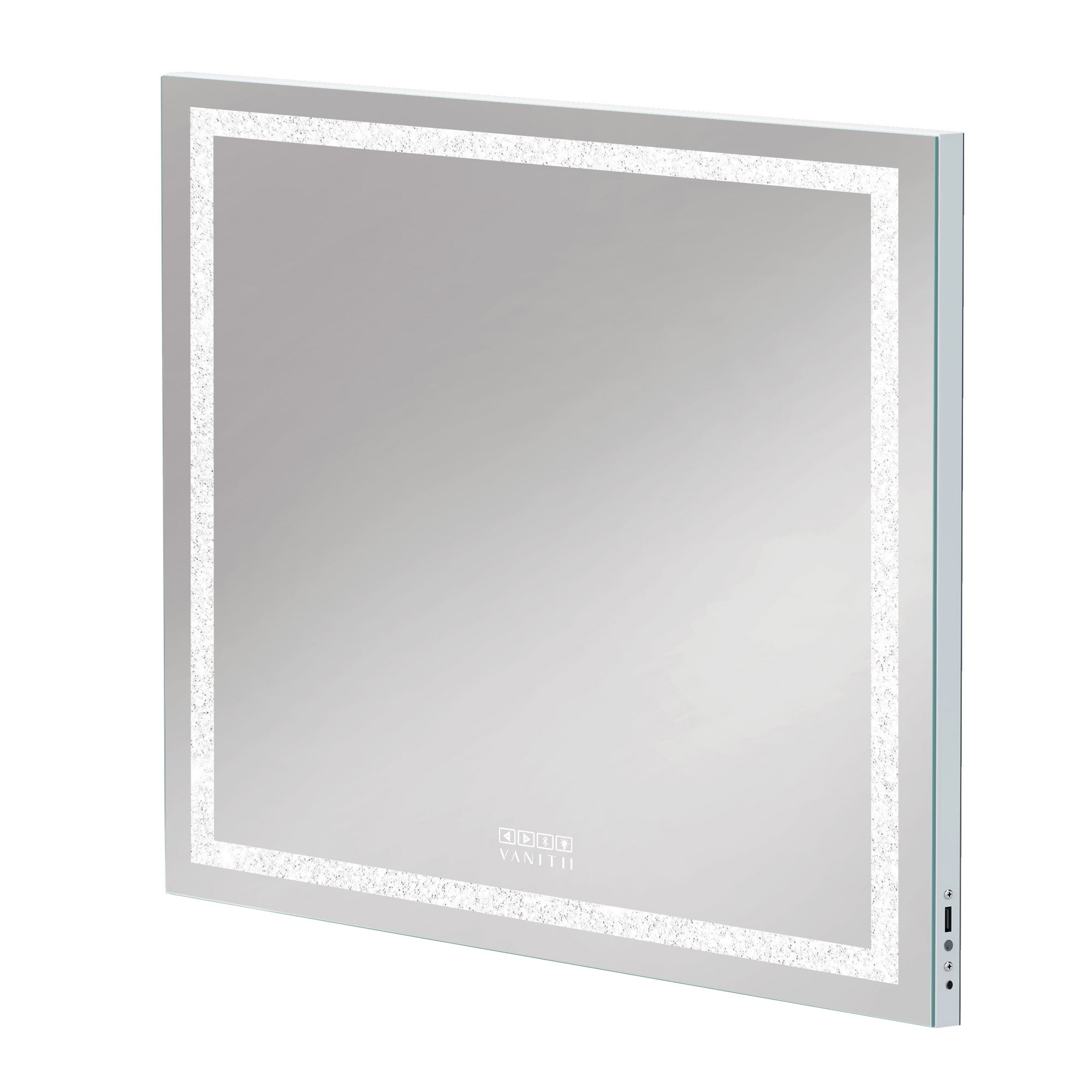 VANITII Hollywood led strip Music Mirror