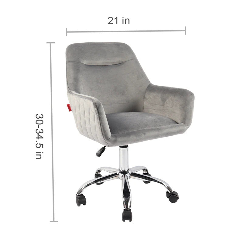Size of Daisy Swivel Vanity Chair